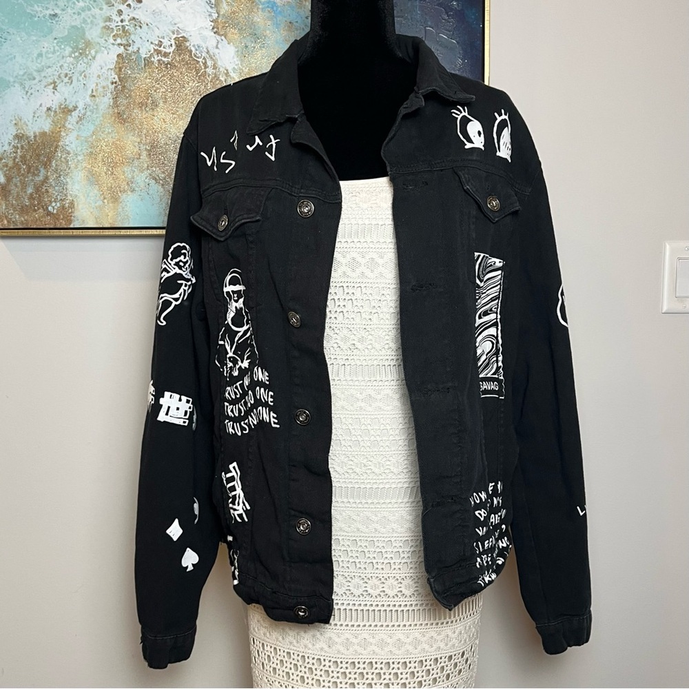 Brooklyn Cloth Graffiti Denim Jacket
